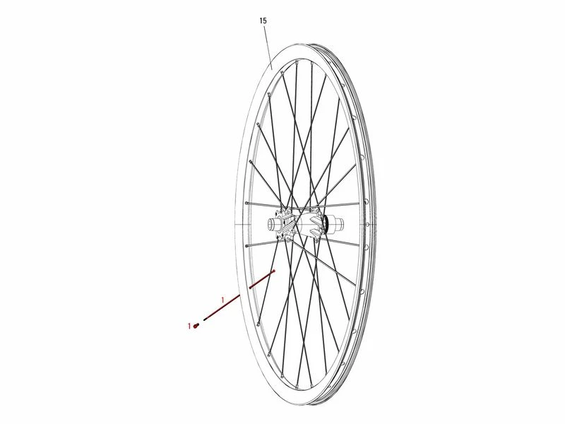 Sram Kit De 3 Rayons Pour Roam 60 A1 (2014-2016) 3 Sram Kit De 3 Rayons Pour Roam 60 A1 (2014-2016)