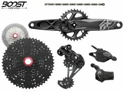 Sram Groupe GX Eagle 1x12v Avec Cassette Sunrace MZ90 Et Pédalier DUB Boost 32T
