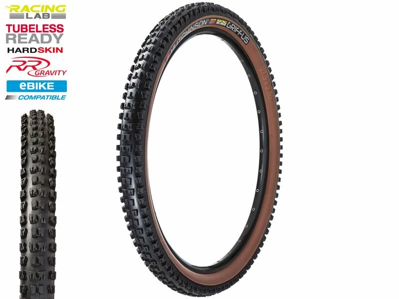 Hutchinson Pneu Griffus Racing Lab Tubeless Ready Hardskin 27.5'' Tan 2022 4 Hutchinson Pneu Griffus Racing Lab Tubeless Ready Hardskin 27.5'' Tan 2022 – Image 2