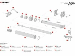 OnOff Cartouche Hydraulique Pour Tige De Selle Télescopique Pija (Mondraker -VTT Soldes Magasin 425470