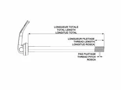 Rock-shox Rock Shox Axe Arrière VTT Maxle Stealth 12X142 Mm -VTT Soldes Magasin 178029