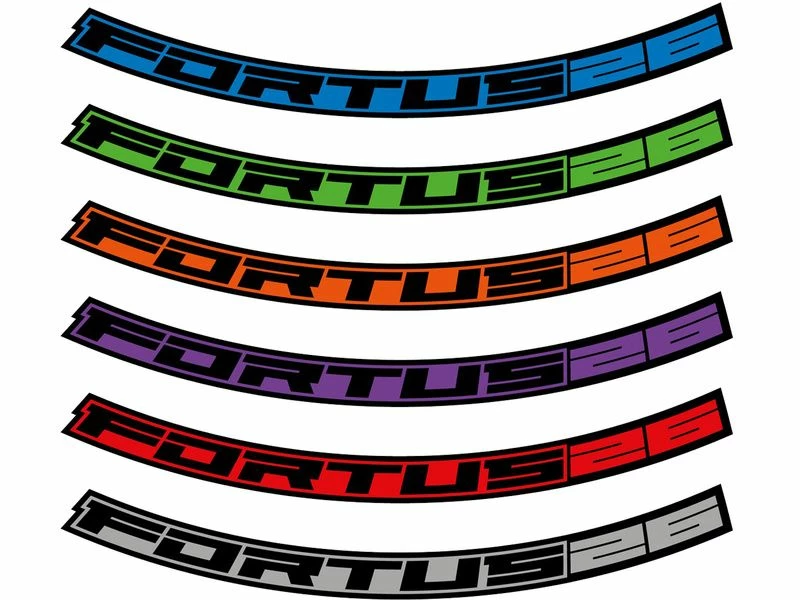 Hope Kit Stickers Pour Jantes Fortus 26 – 26" 2023 3 Hope Kit Stickers Pour Jantes Fortus 26 – 26" 2023