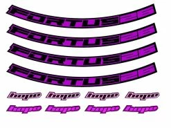 Hope Kit Stickers Pour Jantes Fortus 26 – 27.5" 2023 -VTT Soldes Magasin 425601
