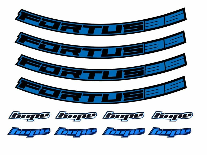 Hope Kit Stickers Pour Jantes Fortus 35 – 29" 2023 3 Hope Kit Stickers Pour Jantes Fortus 35 – 29" 2023